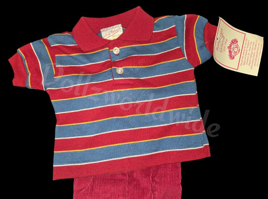 Vintage Cabbage Patch Kids Soft Sculpture Boys Outfit ~ New With Tags